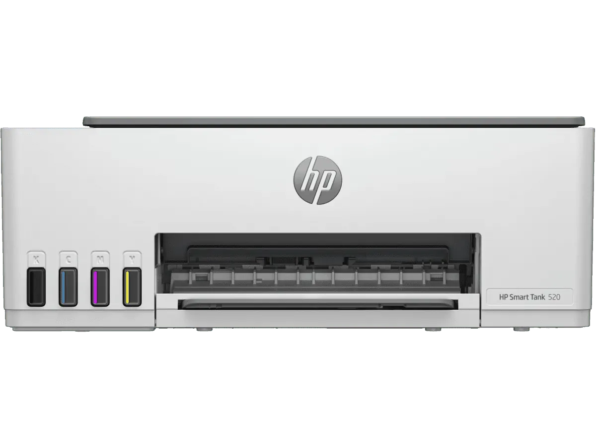 Impresora Multifuncional tinta color HP Smart Tank 520, 20 ppm/negro, 10 ppm/color, USB 2.0 1