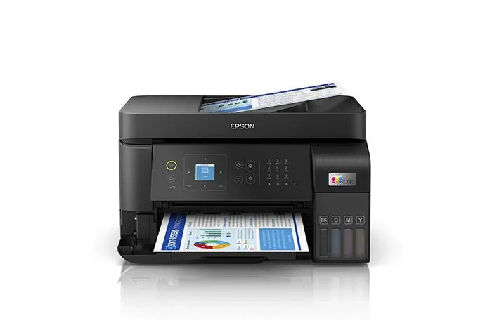 Impresora Multifuncional Tinta Color Epson EcoTank L5590, Wi-Fi, Ethernet, ADF de 30 Hojas 1