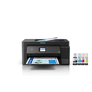 Impresora Multifuncional tinta color Epson EcoTank L14150, 17 ppm/negro, 9 ppm/color, WiFi/Red/USB