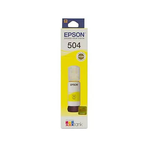 Botella de Tinta Original Epson T504 (T504420-AL), Amarillo