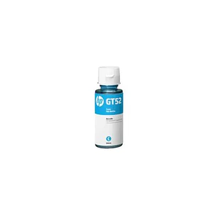 Botella de Tinta Original HP GT52, 70ml, Cian