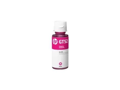 Botella de Tinta Original HP GT52, 70ml, Magenta 1