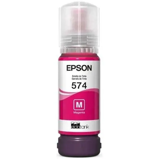 Botella de Tinta Original Epson T574 Magenta 1