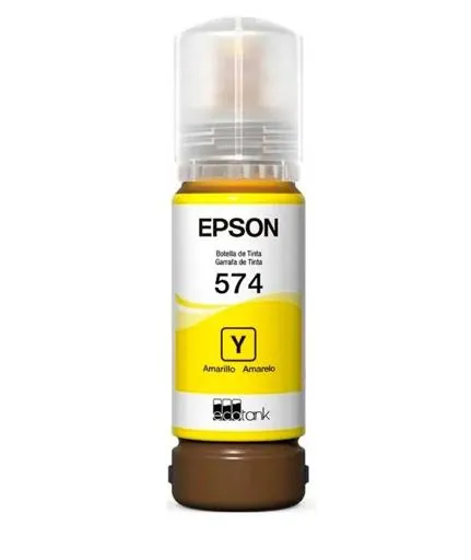 Botella de Tinta Original Epson T574 Amarillo 1
