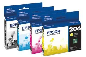 Cartucho de Tinta Original Epson T206, Cian 1