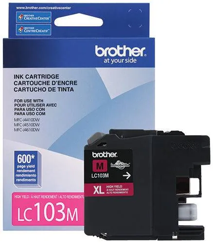 Cartucho de Tinta Original Brother Magenta LC103M 1