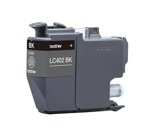 Cartucho de Tinta Original Brother LC402BKS, Rendimiento 550 Páginas, Negro 1