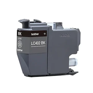 Cartucho de Tinta Original Brother LC402BKS, Rendimiento 550 Páginas, Negro
