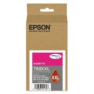 Cartucho de Tinta Original Epson 788XXL, Magenta, WF-5190/WF-5690
