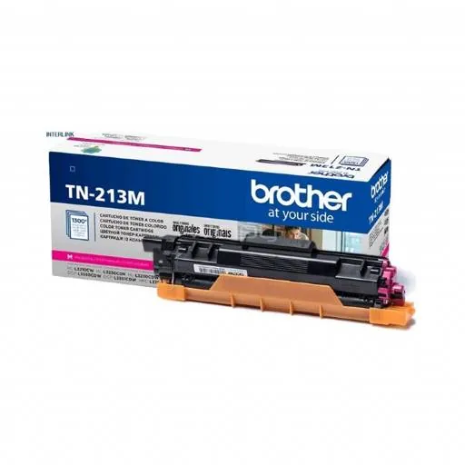 Cartucho de Tóner Original Brother TN-213M, Magenta, 1.300 páginas 1