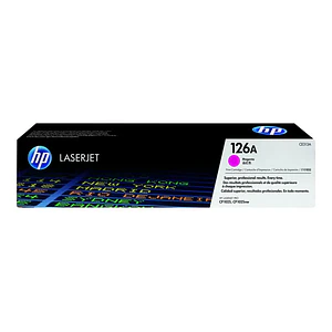 Cartucho de Tóner Original HP 126A, Magenta, LaserJet