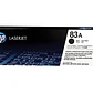 Cartucho Original De Tóner Negro HP 83A LaserJet - Miniatura 1