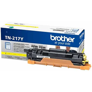 Cartucho de Tóner Original Brother TN-217Y, Amarillo, 2.300 páginas