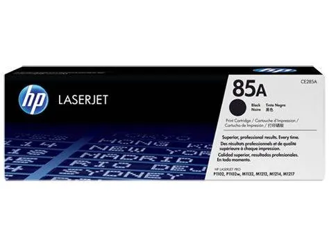 Cartucho de Tóner Original HP 85A Negro LaserJet, Rendimiento: 1600 páginas 1