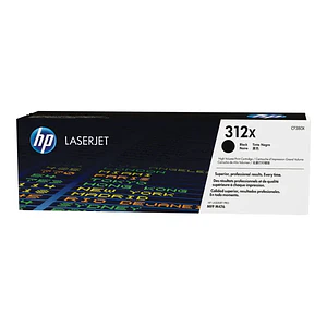 Cartucho de tóner original HP 312X LaserJet de alta capacidad, negro (CF380X)