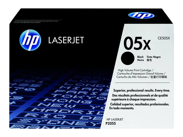 Cartucho de Tóner Original HP 05X Negro Alto Rendimiento LaserJet Original 1