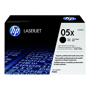 Cartucho de Tóner Original HP 05X Negro Alto Rendimiento LaserJet Original