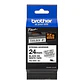 Cinta laminada superadhesiva Brother Texto negro sobre fondo blanco TZE-S251 - Miniatura 1