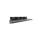 Notifier Black Box #4 - Blank panels kit - Chassis 4 Row Black - Miniatura 1