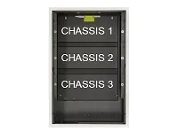 Notifier - Control panel Black Box Expansion Chassis - Surface mount box - Chassis 3 Black 1