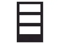 Notifier - Door controller Black Box Chassis Lock - Blank panels kit - Door Assembly Black 1