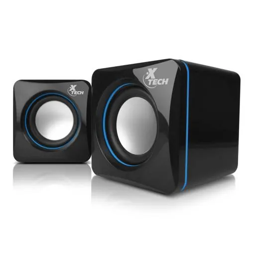 Parlante para PC Xtech 2.0 Canales 6watts USB 3.5mm 1