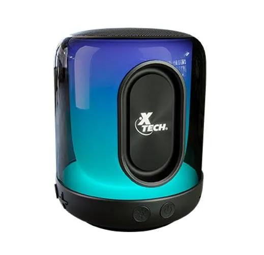 Parlante Portátil Xtech BeatWave XTS-617 - Bluetooth 5.3, Luces LED, TWS, 5W RMS 1