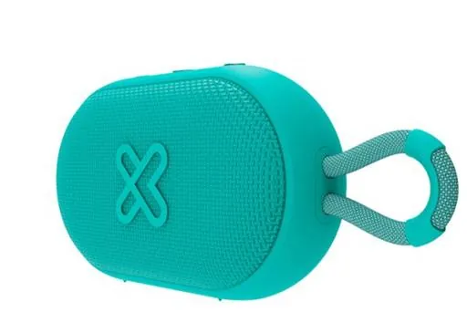 Parlante Portátil Klip Xtreme GrooveSplash KBS-030GN - Bluetooth, Verde, TWS, IPX7 1