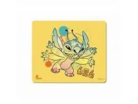 Mouse Pad Xtech XTA-D100ST-YL - Antideslizante, 220x180mm, Edición Disney Stitch, Color Amarillo 1