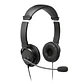 Audífonos con Micrófono Kensington Hi-Fi, Conexión USB, Negro - Miniatura 1