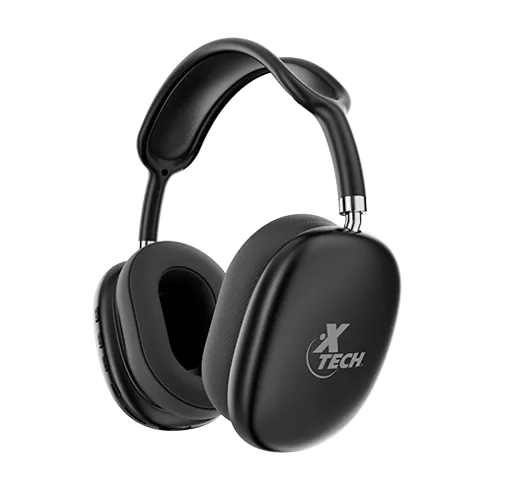 Audífonos Inalámbrica estéreo con micrófono Xtech XTH-614 Aurax, Color Negro 1