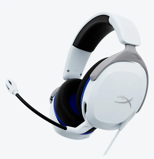 Audífonos Gamer HyperX Cloud Stinger 2 Core, 3.5mm, PS5, Color Blanco 1