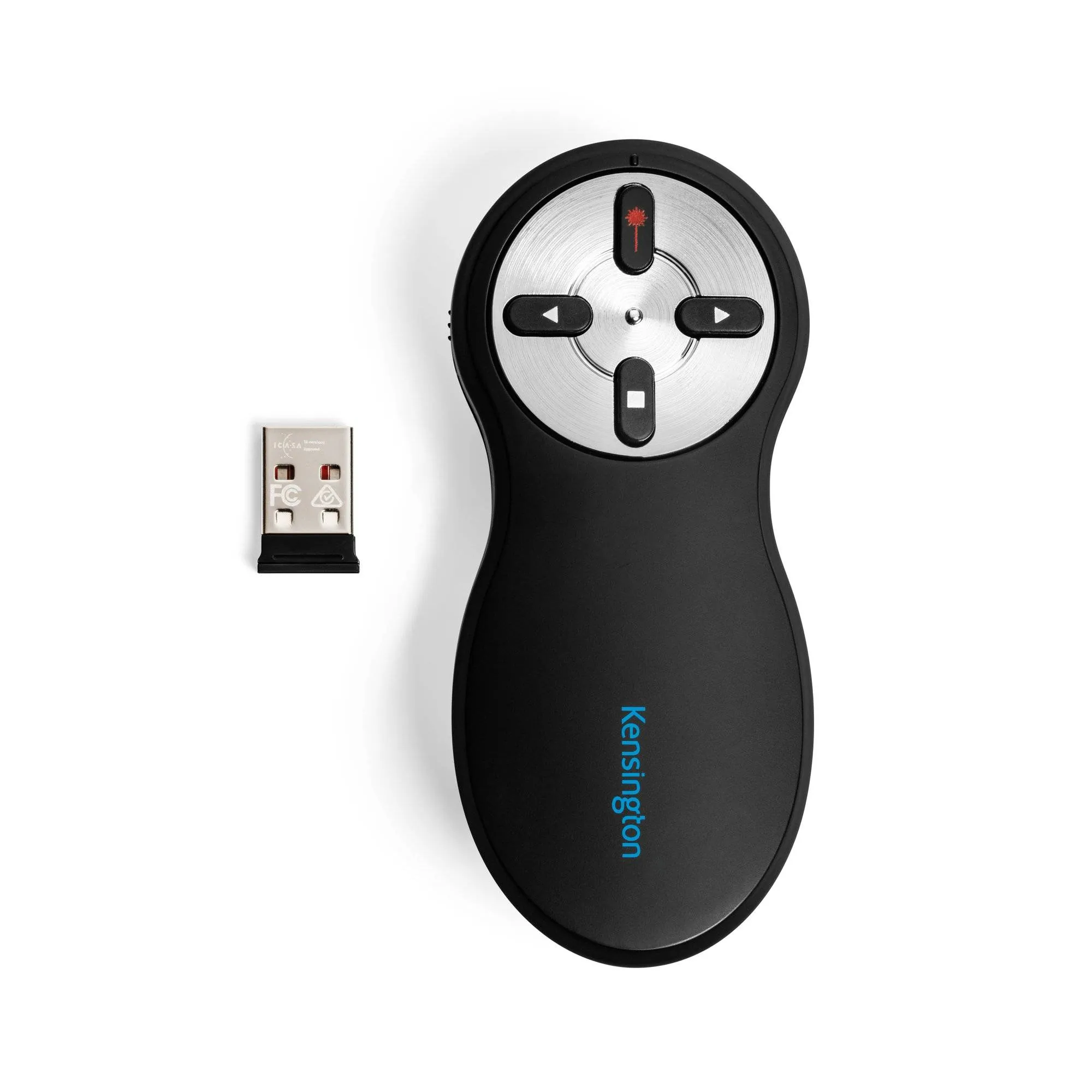Presentador Inalámbrico Láser Kensington 2.4 GHz, 18 metros de Alcance, Modelo K33272WW 1