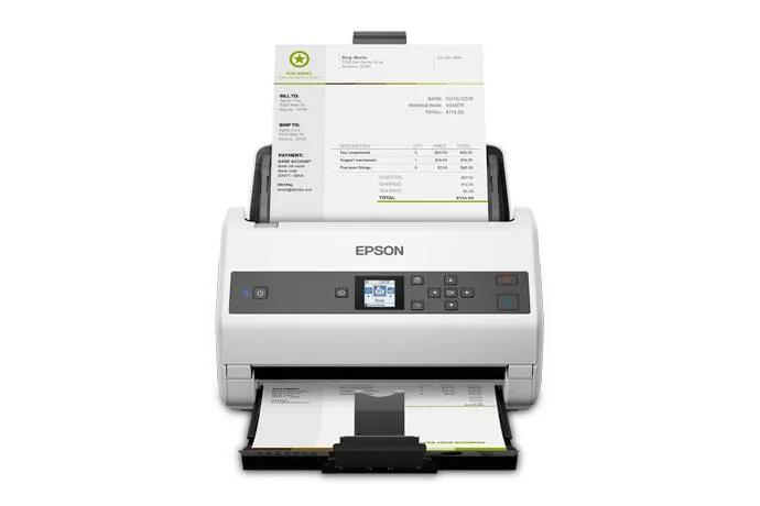 Escáner Epson WorkForce DS-870, Dúplex, a Color 1