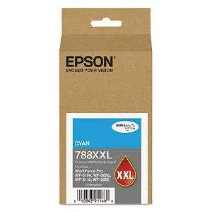 Cartucho de Tinta Original Epson 788XXL WF-5190/WF-5690, Cian