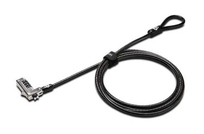 Kensington Slim NanoSaver Combination Laptop Lock - Bloqueo de cable de seguridad - 1.8 m 1