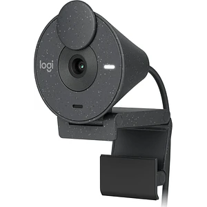 Cámara Web Logitech Brio 300, Full HD 1080p/30FPS, Micrófono Integrado, USB-C, Grafito