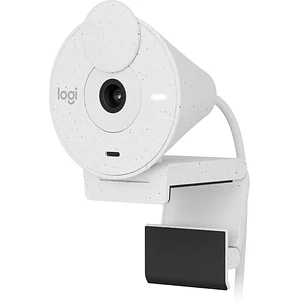 Cámara Web Logitech Brio 300, Full HD 1080p/30FPS, Micrófono Integrado, USB-C, Blanco