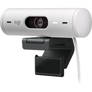 Webcam Logitech Brio 500, Full HD 1080p, Micrófono Integrado, USB-C, Blanco