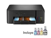 Impresora Multifuncional Brother DCP-T230 - Inyección de Tinta Color, InkBenefit Tank 1