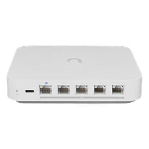 UniFi Cloud Gateway Max UCG-Max, Puerta de Enlace Compacta 2.5G p/30 Dispositivos UniFi y 300 Client