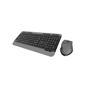 Kit Mouse y Teclado Klip Xtreme Magnifik Wireless Duo, Teclado Silencioso, Mouse 6 Botones