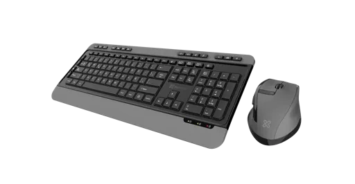 Kit Mouse y Teclado Klip Xtreme Magnifik Wireless Duo, Teclado Silencioso, Mouse 6 Botones 1