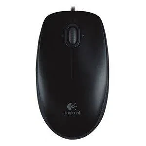 Mouse Logitech M100, Tamaño normal, cómodo, con cable