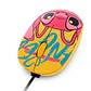 Mouse con Cable Xtech XTM-D406ST-YL - Edición Stitch, USB, 1000DPI, Amarillo - Miniatura 1