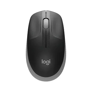 Mouse Inalámbrico Logitech M190, Óptico, 1000dpi, Ambidiestro, USB, Color Charcoal