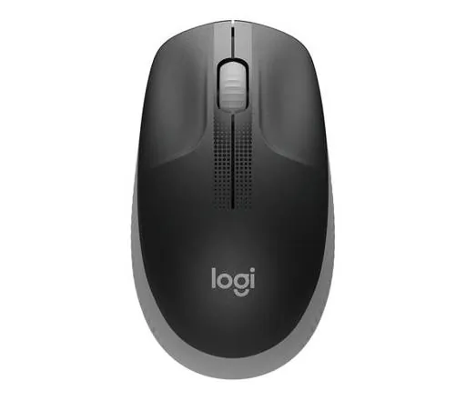 Mouse Inalámbrico Logitech M190, Óptico, 1000dpi, Ambidiestro, USB, Color Charcoal 1