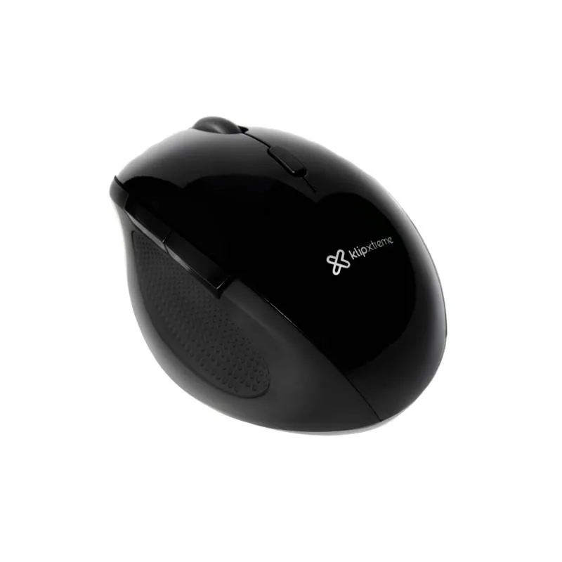 Mouse Ergonómico KlipXtreme Orbix, 2.4Ghz, 6 Botones, Wireless, Negro 1