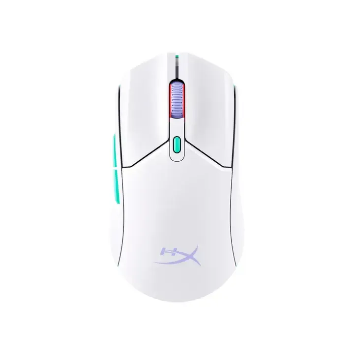 Mouse Gamer Inalámbrico HyperX Haste 2 Core Wireless, 12000 DPI, 70g, Bluetooth, 2.4GHz, White 1
