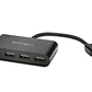 Hub USB Kensington Pockethub Mini 2.0, 4 Puertos USB, Negro - Miniatura 1